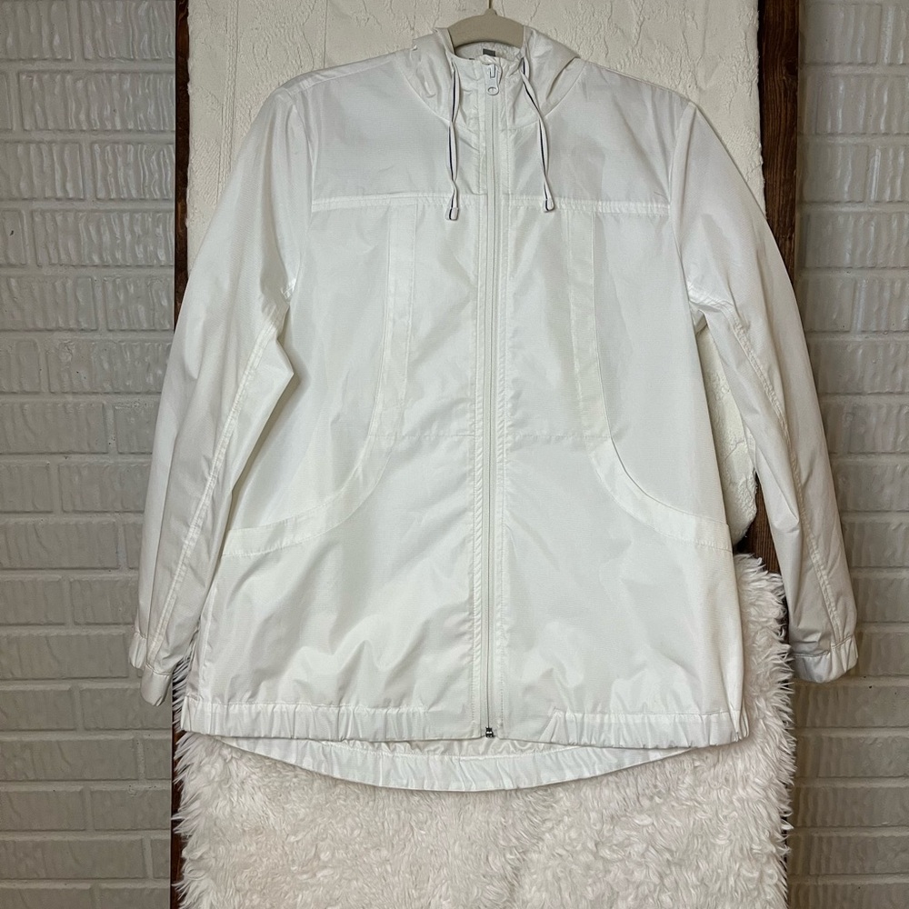 Talbots Ripstop Rain Resistant Women's Small Hooded Lightweight Jacket